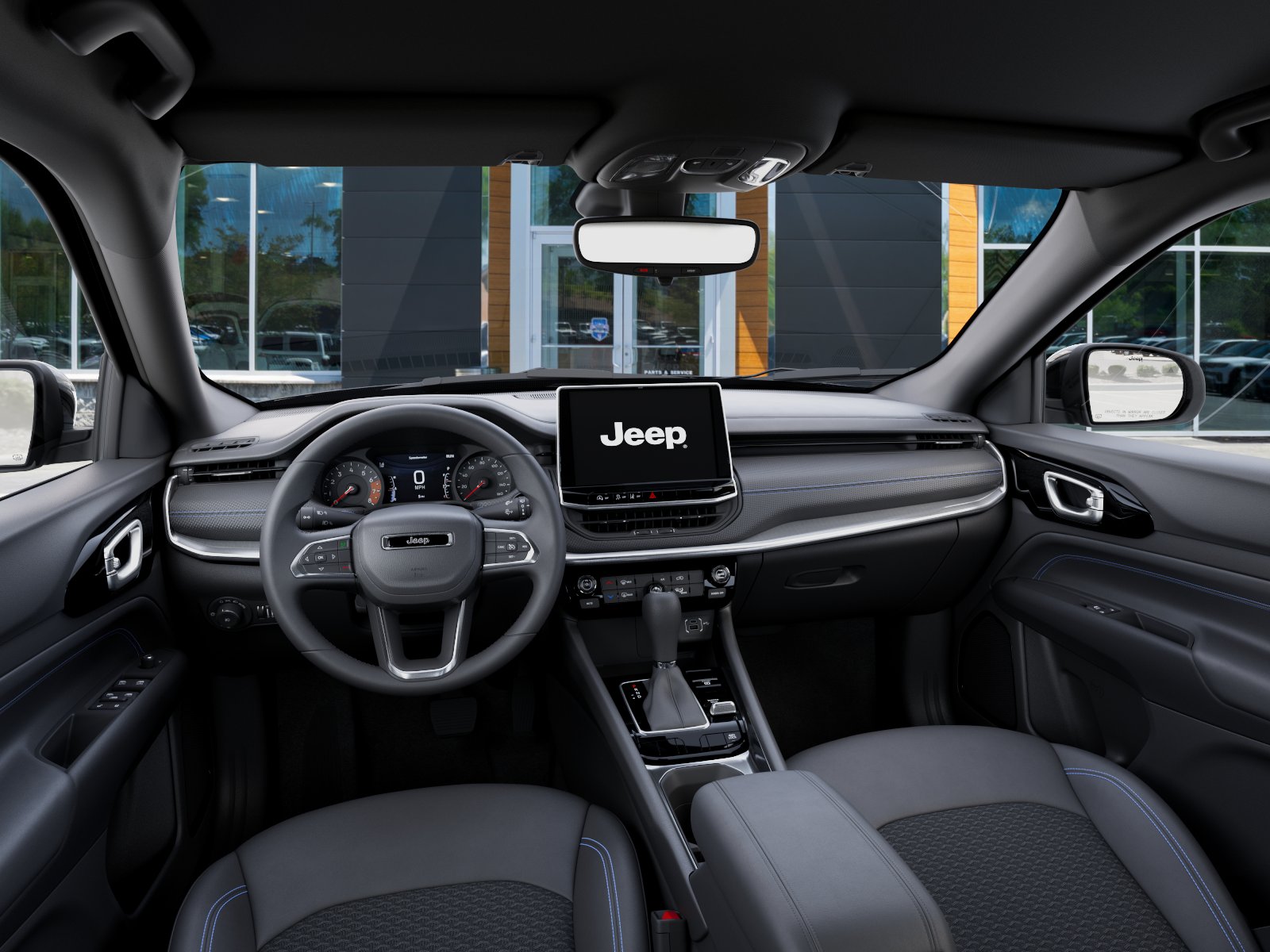 New 2026 Diamond Black Crystal Pearl-Coat Exterior Paint Jeep Latitude image 40