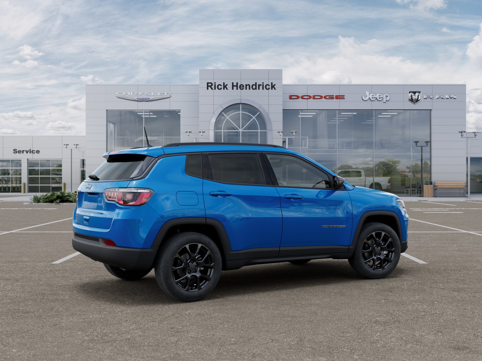 New 2026 Hydro Blue Pearlcoat Jeep Latitude Altitude image 38