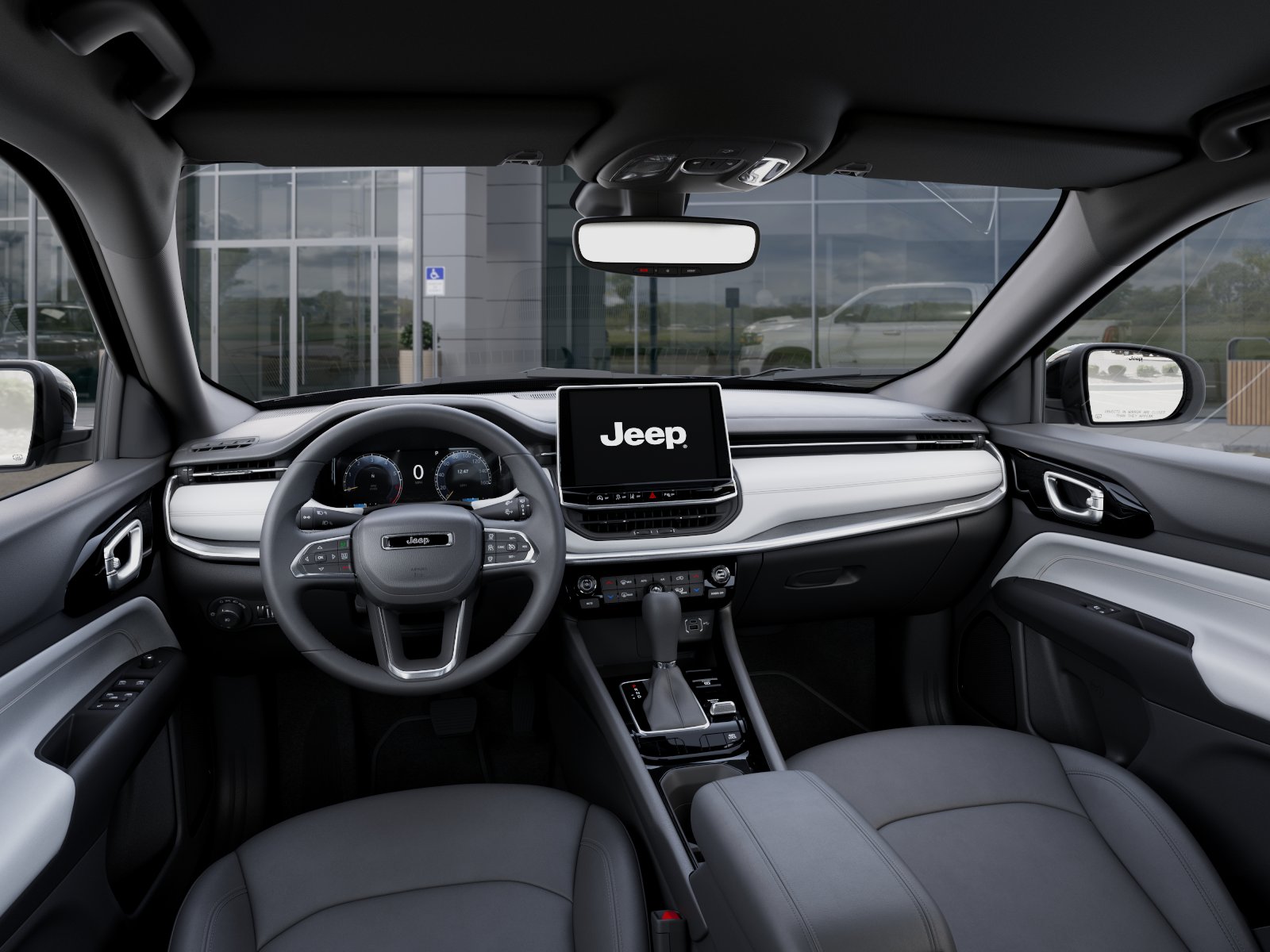 New 2026 Diamond Black Crystal Pearlcoat Jeep Limited image 14