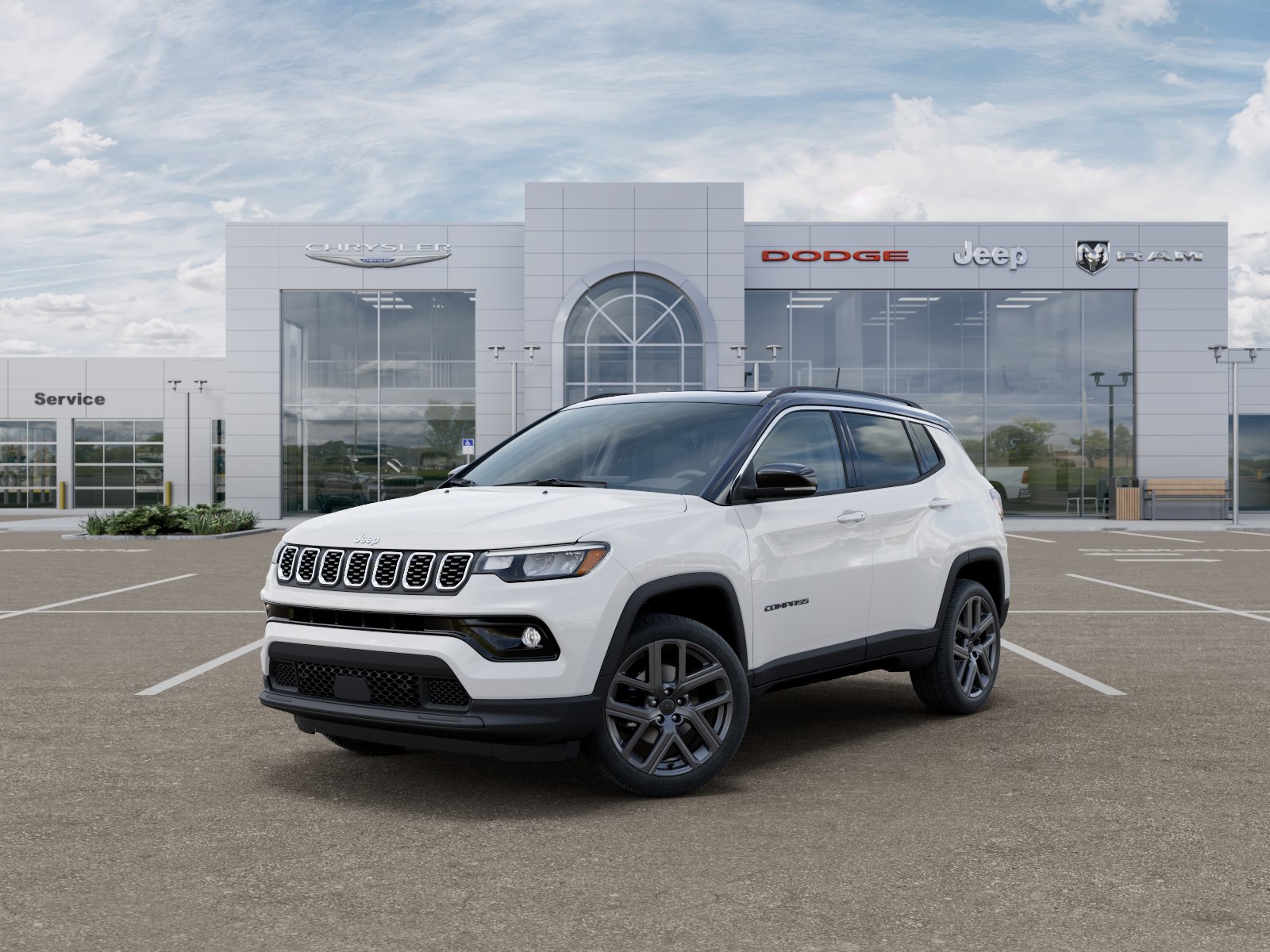 New 2026 Bright White Clear-Coat Exterior Paint Jeep Limited Altitude image 33
