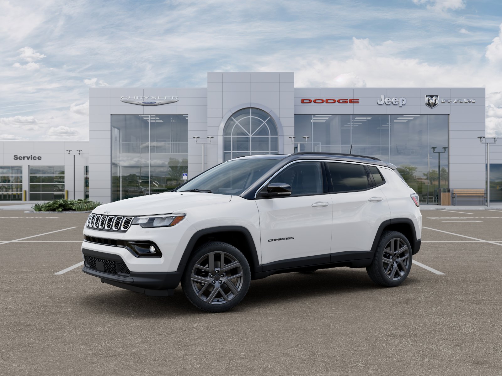 New 2026 Bright White Clear-Coat Exterior Paint Jeep Limited Altitude image 34