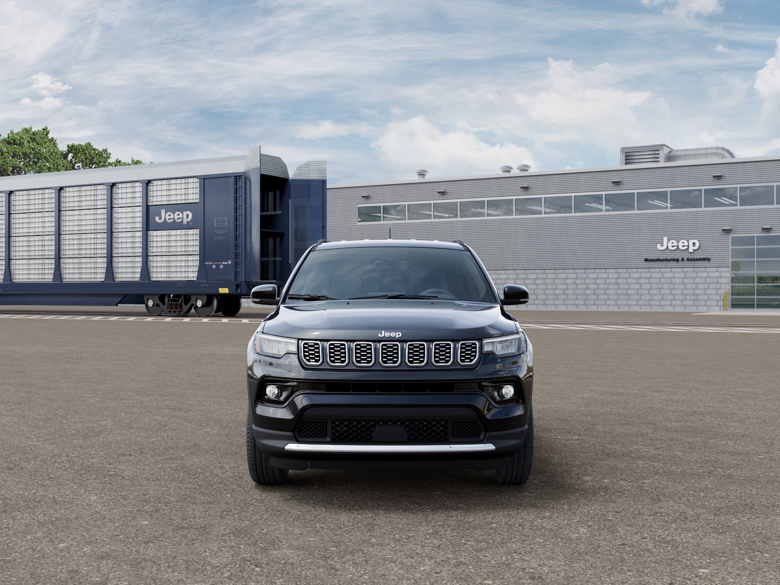 New 2026 Diamond Black Crystal Pearlcoat Jeep Limited image 6