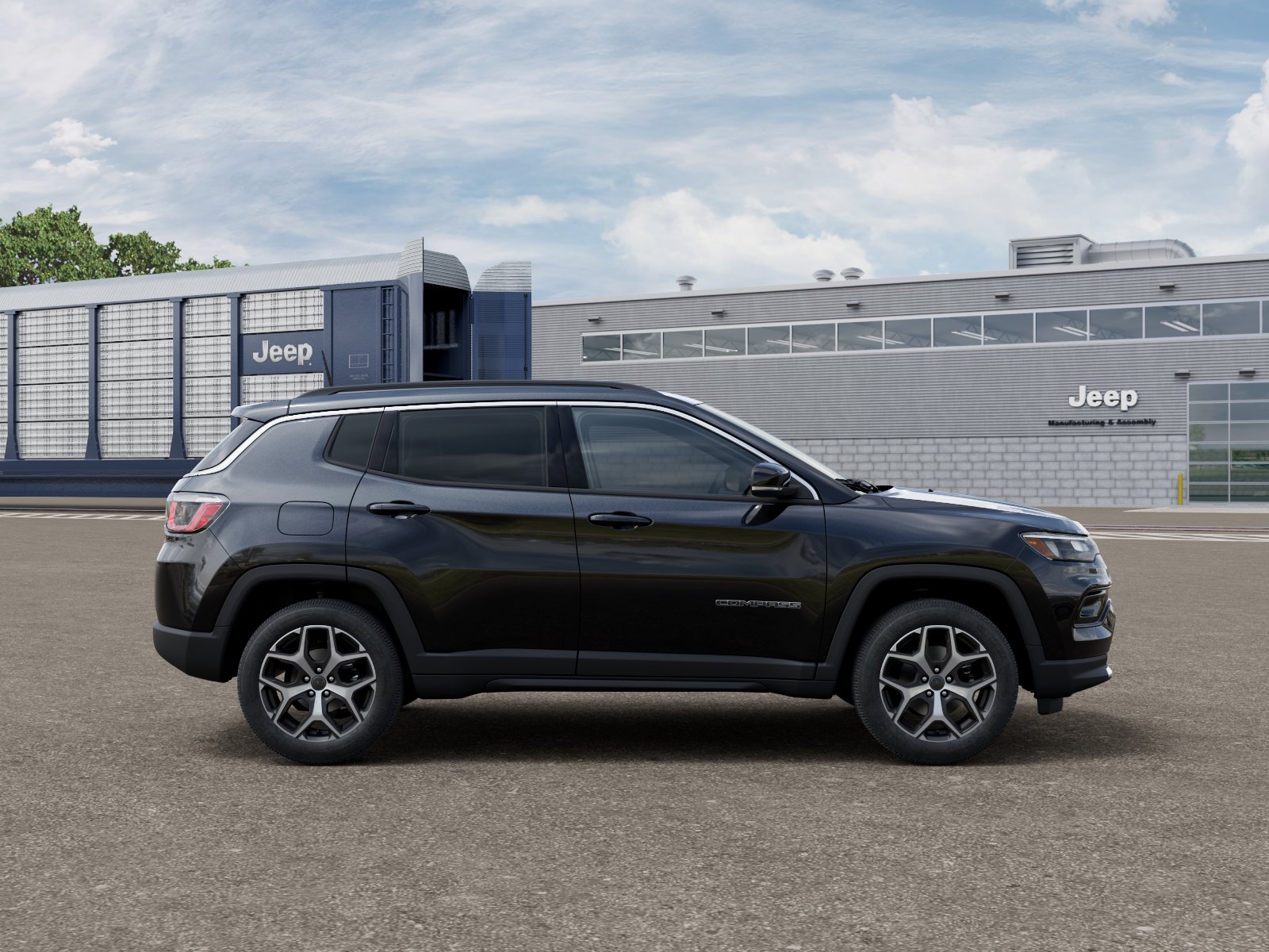 New 2026 Diamond Black Crystal Pearlcoat Jeep Limited image 21