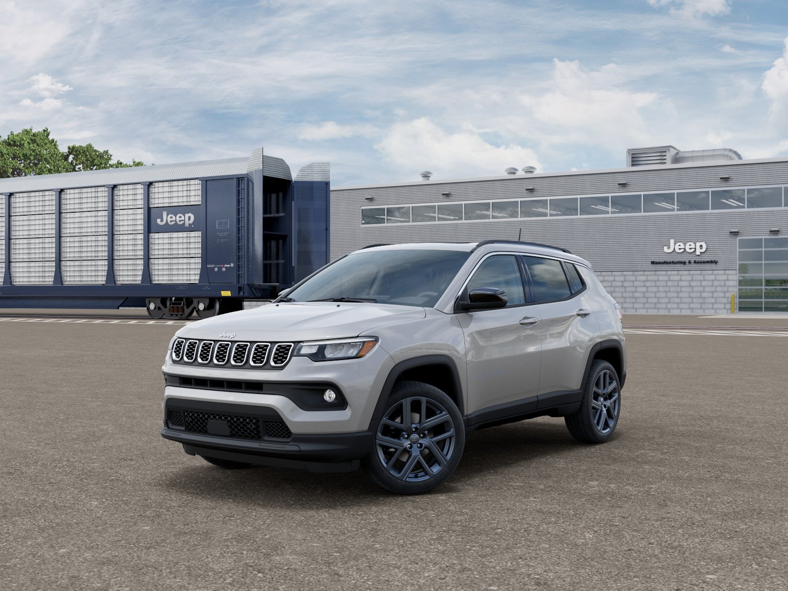 New 2026 Silver Zynith Metallic Clear-Coat Exterior Paint Jeep  image 2