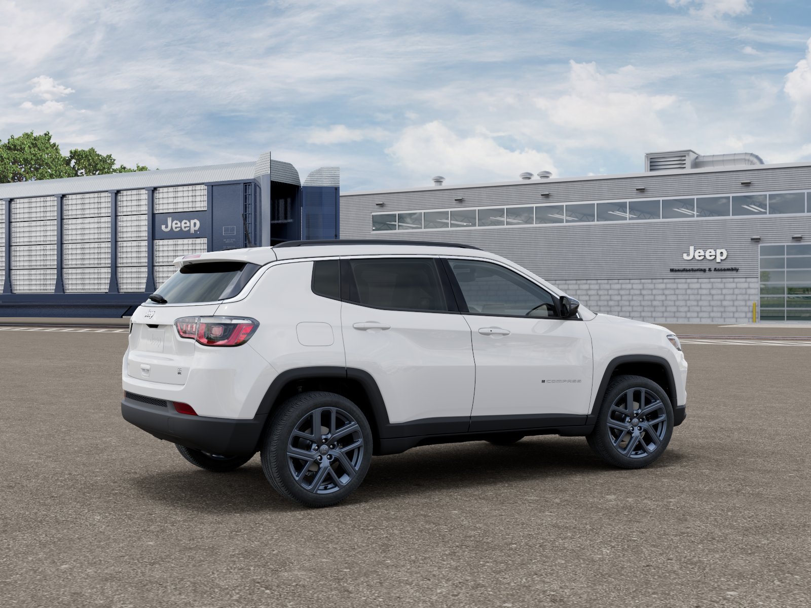 New 2026 Bright White Clear-Coat Exterior Paint Jeep  image 5