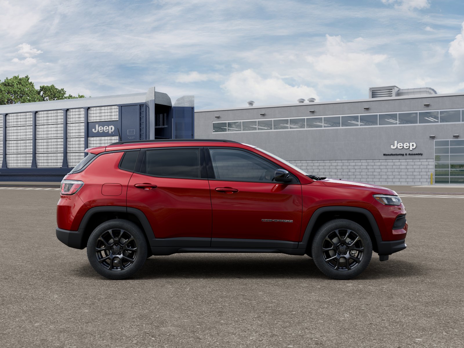 New 2026 Red Hot Pearl-Coat Exterior Paint Jeep Latitude Altitude image 21