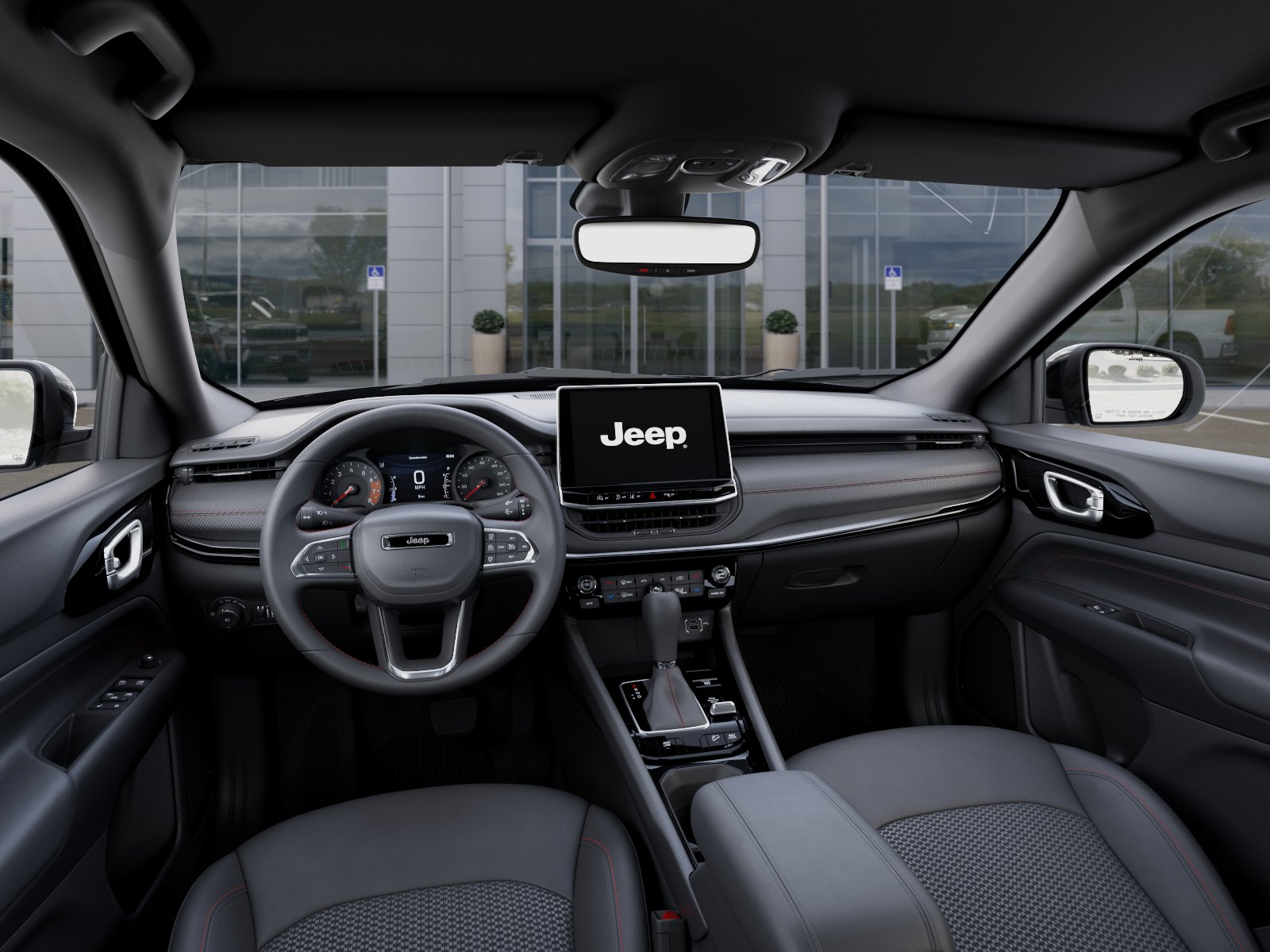 New 2026 Diamond Black Crystal Pearl-Coat Exterior Paint Jeep Trailhawk image 48