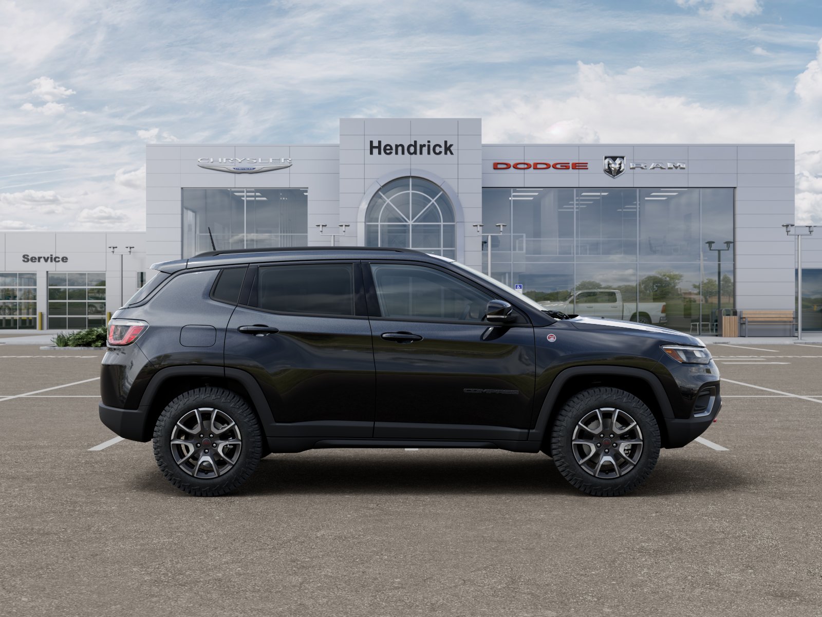 New 2026 Diamond Black Crystal Pearl-Coat Exterior Paint Jeep Trailhawk image 55