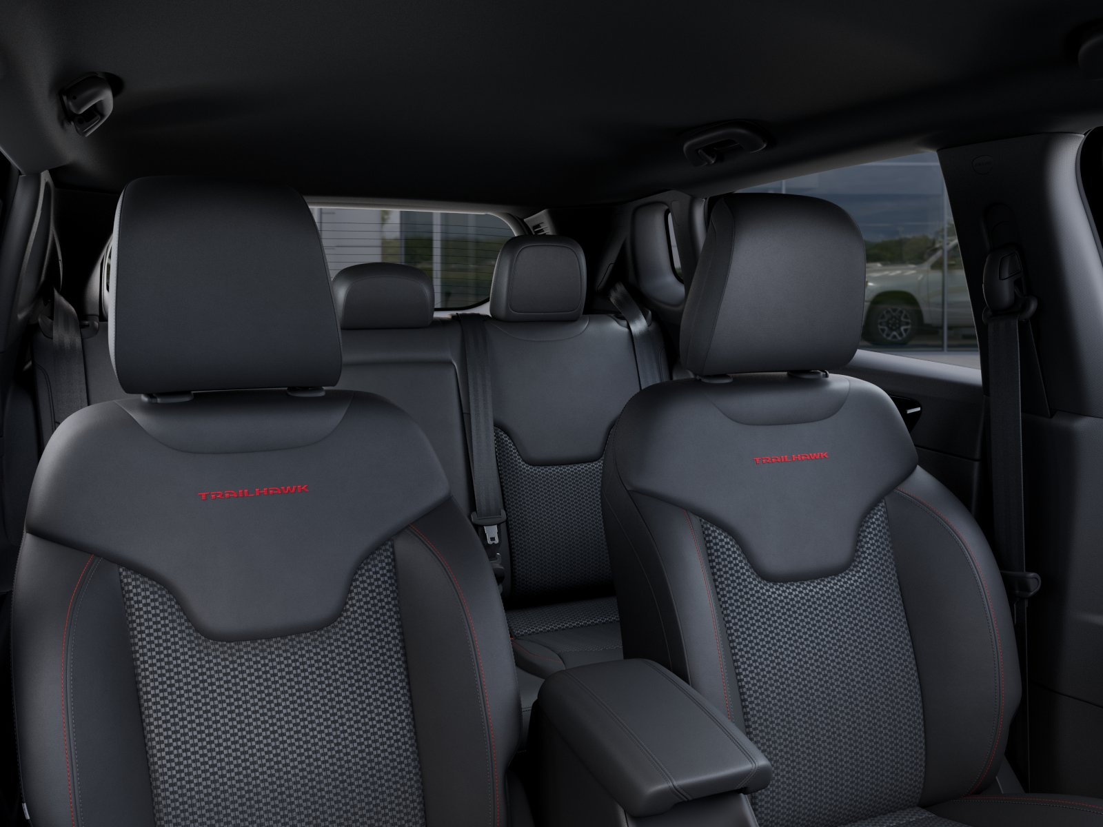 New 2026 Diamond Black Crystal Pearl-Coat Exterior Paint Jeep Trailhawk image 60