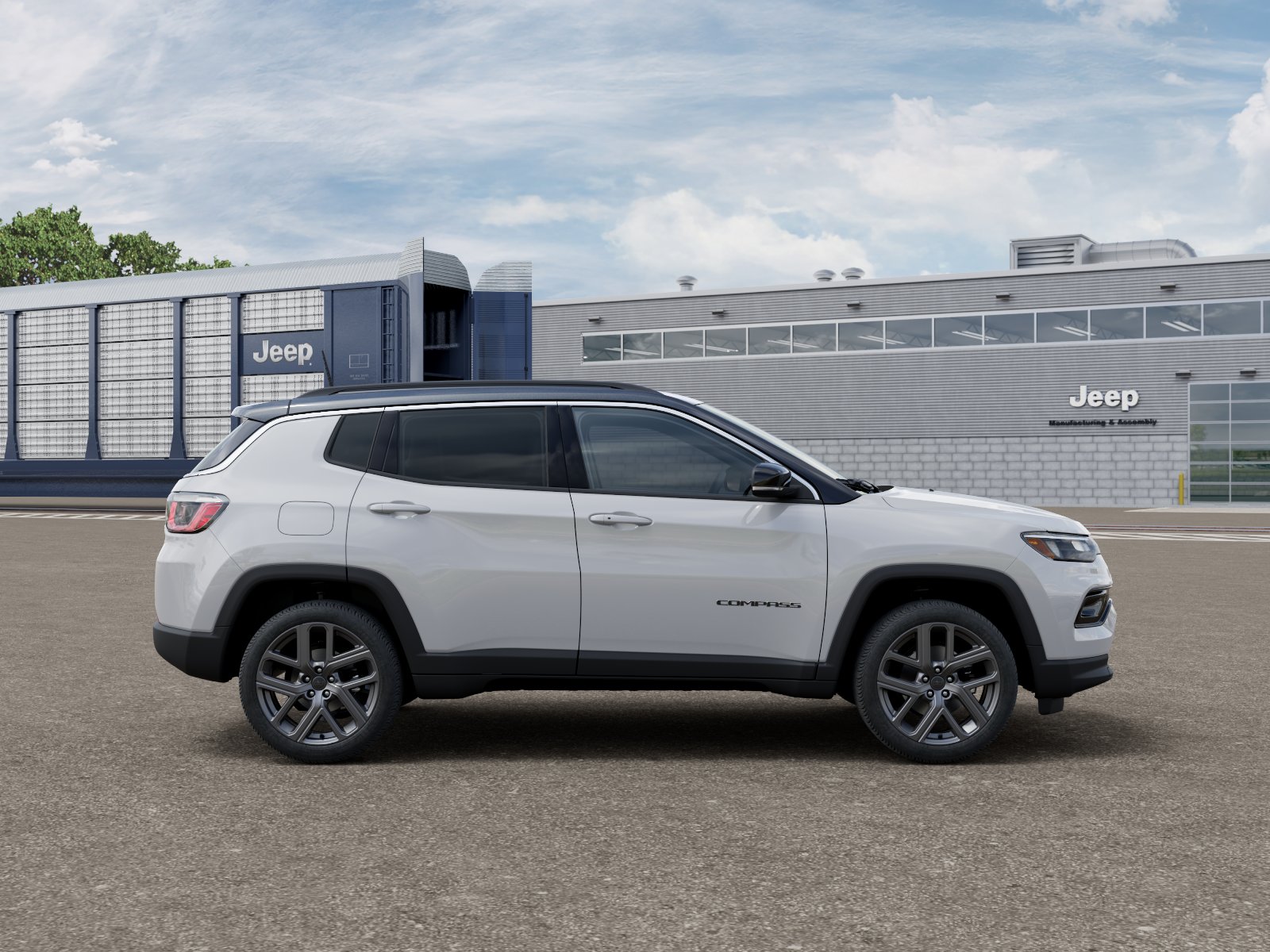 New 2026 Bright White Clear-Coat Exterior Paint Jeep COMPASS LIMITED ALTITUDE 4X4 image 121
