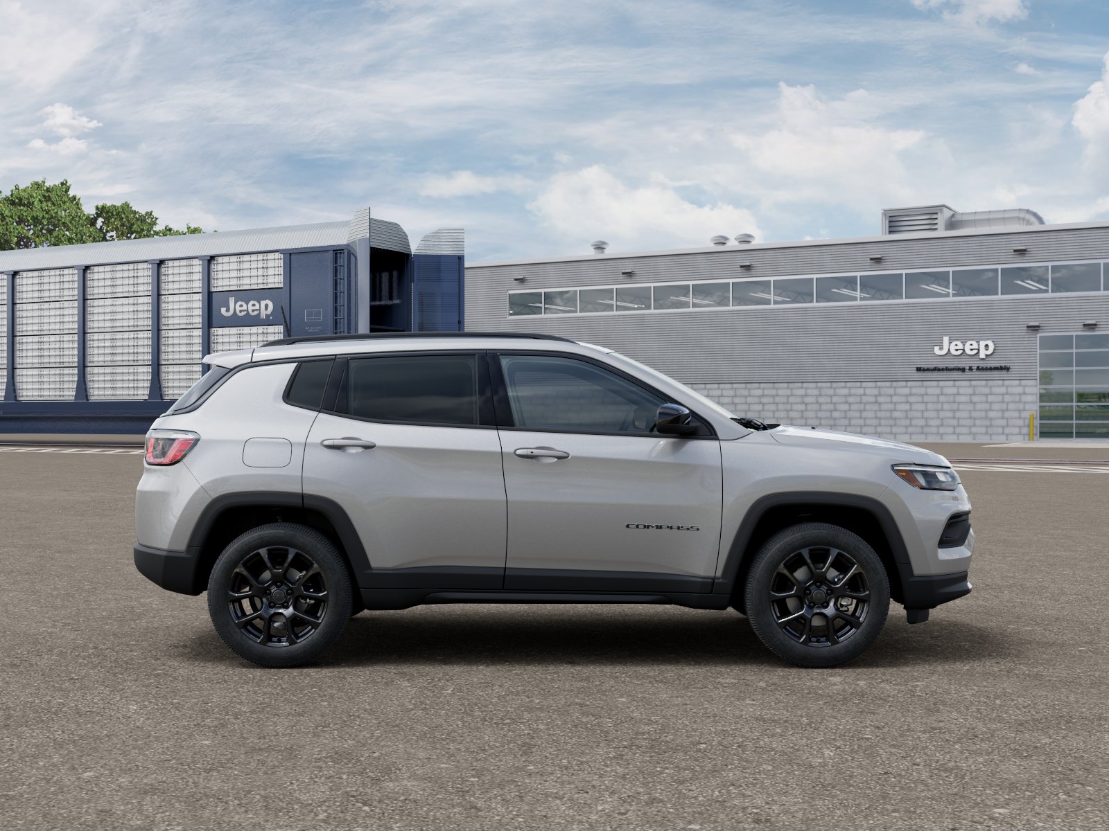 New 2026 Silver Zynith Metallic Clear-Coat Exterior Paint Jeep Latitude Altitude image 21