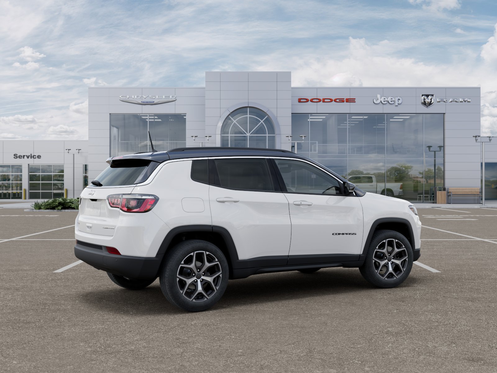New 2026 Bright White Clear-Coat Exterior Paint Jeep Limited image 30