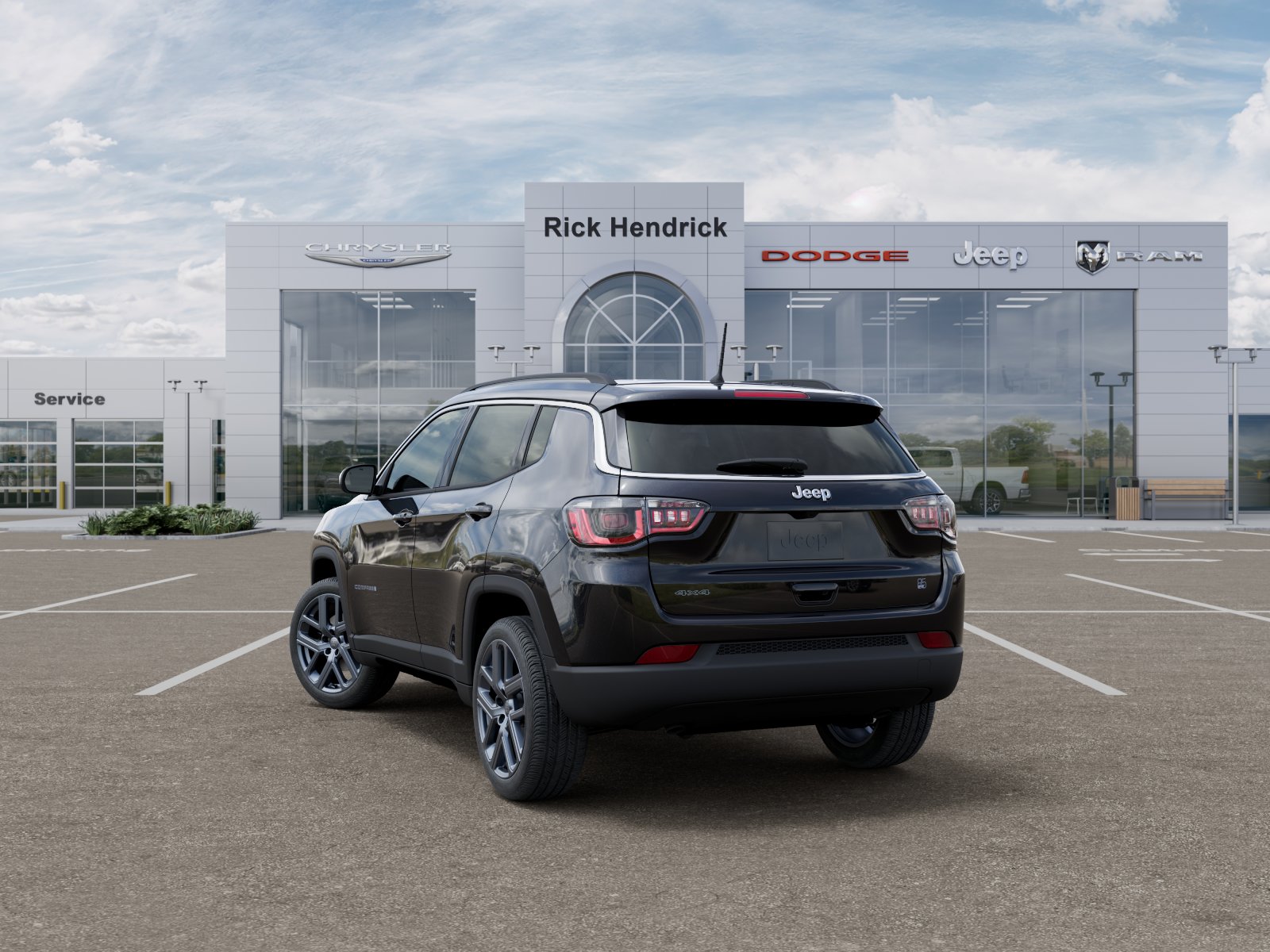 New 2026 Diamond Black Crystal Pearl-Coat Exterior Paint Jeep 85th Anniversary image 38