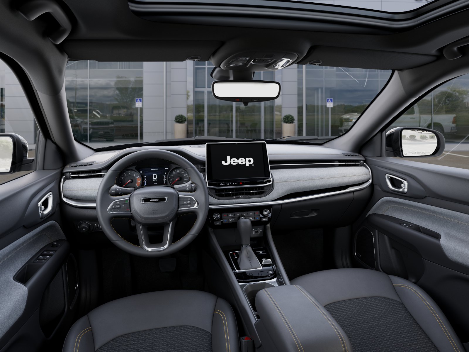 New 2026 Diamond Black Crystal Pearl-Coat Exterior Paint Jeep 85th Anniversary image 48
