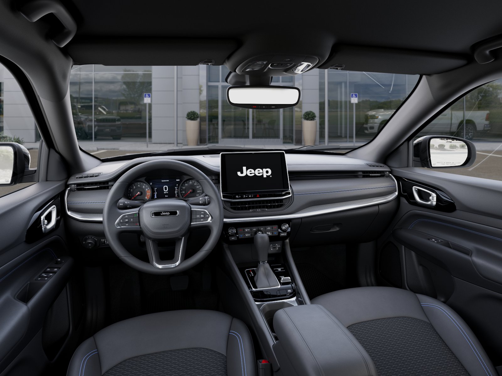 New 2026 Bright White Clear-Coat Exterior Paint Jeep Latitude Altitude image 44