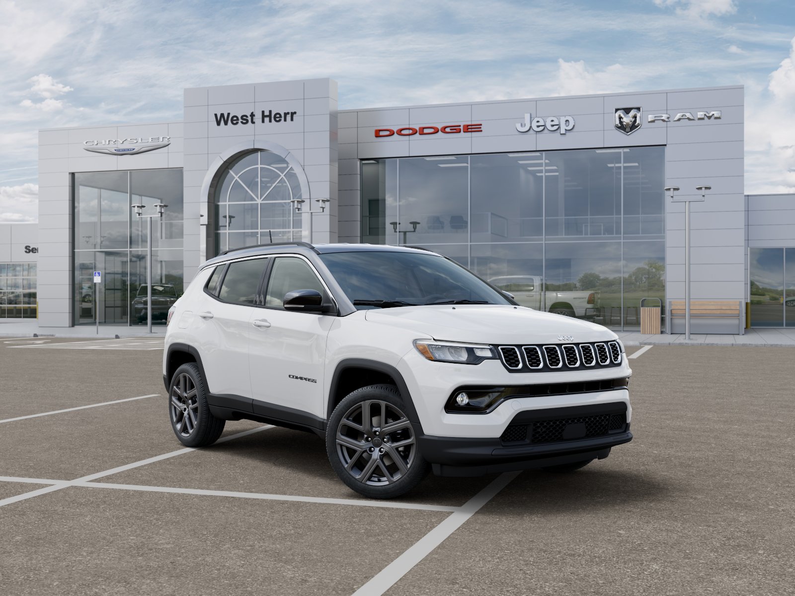 New 2026 Bright White Clear-Coat Exterior Paint Jeep Limited image 31