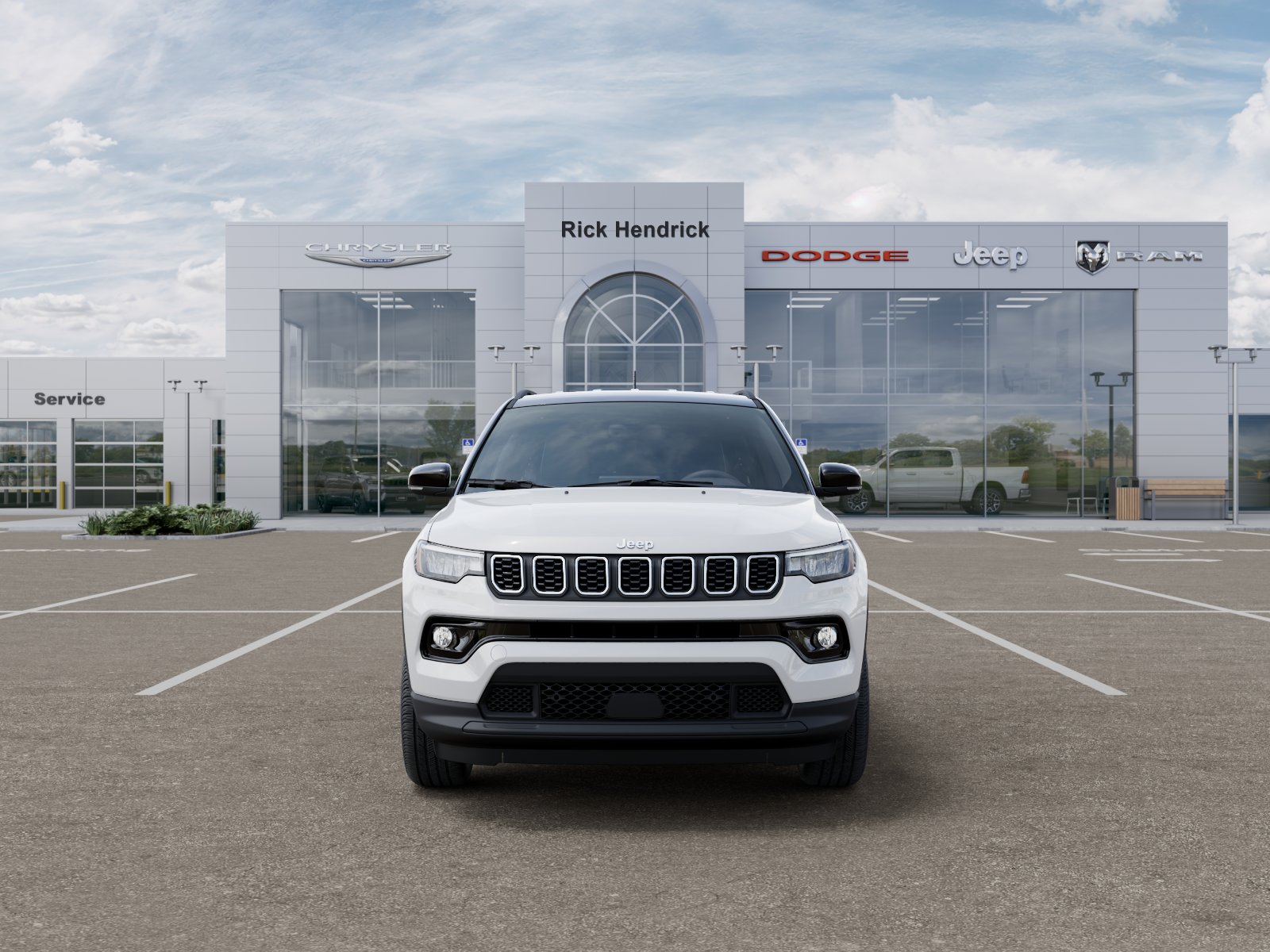 New 2026 Bright White Clear-Coat Exterior Paint Jeep Limited Altitude image 45