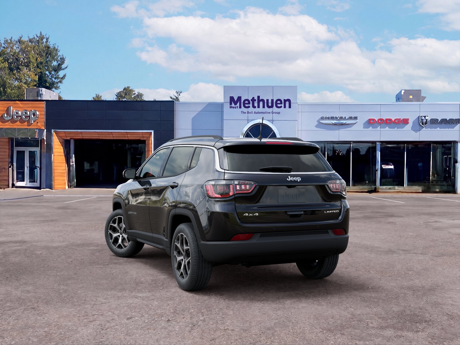 New 2026 Diamond Black Crystal Pearl-Coat Exterior Paint Jeep Limited image 29