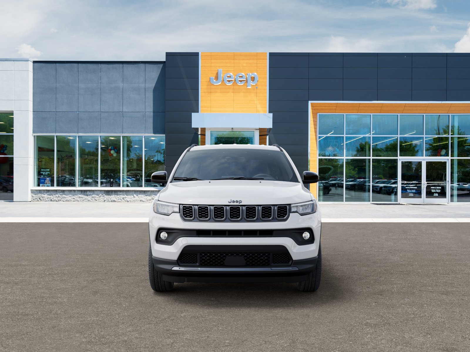 New 2026 Bright White Clear-Coat Exterior Paint Jeep Latitude image 32