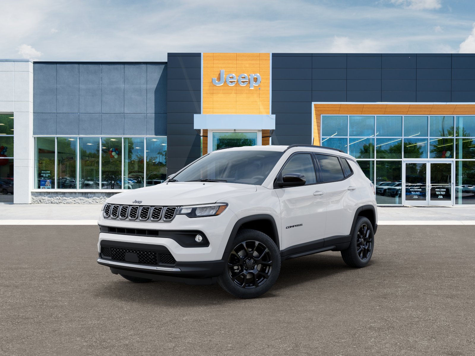 New 2026 Bright White Clear-Coat Exterior Paint Jeep Latitude image 27
