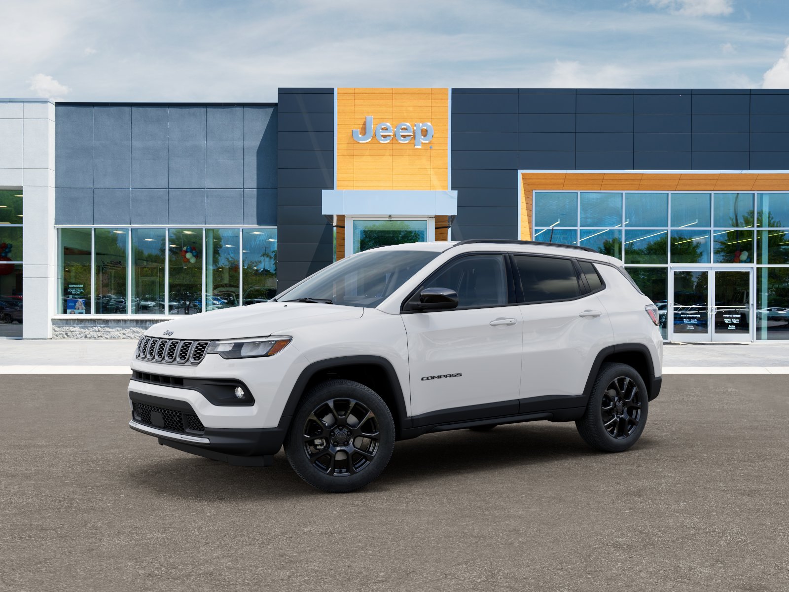 New 2026 Bright White Clear-Coat Exterior Paint Jeep Latitude image 28