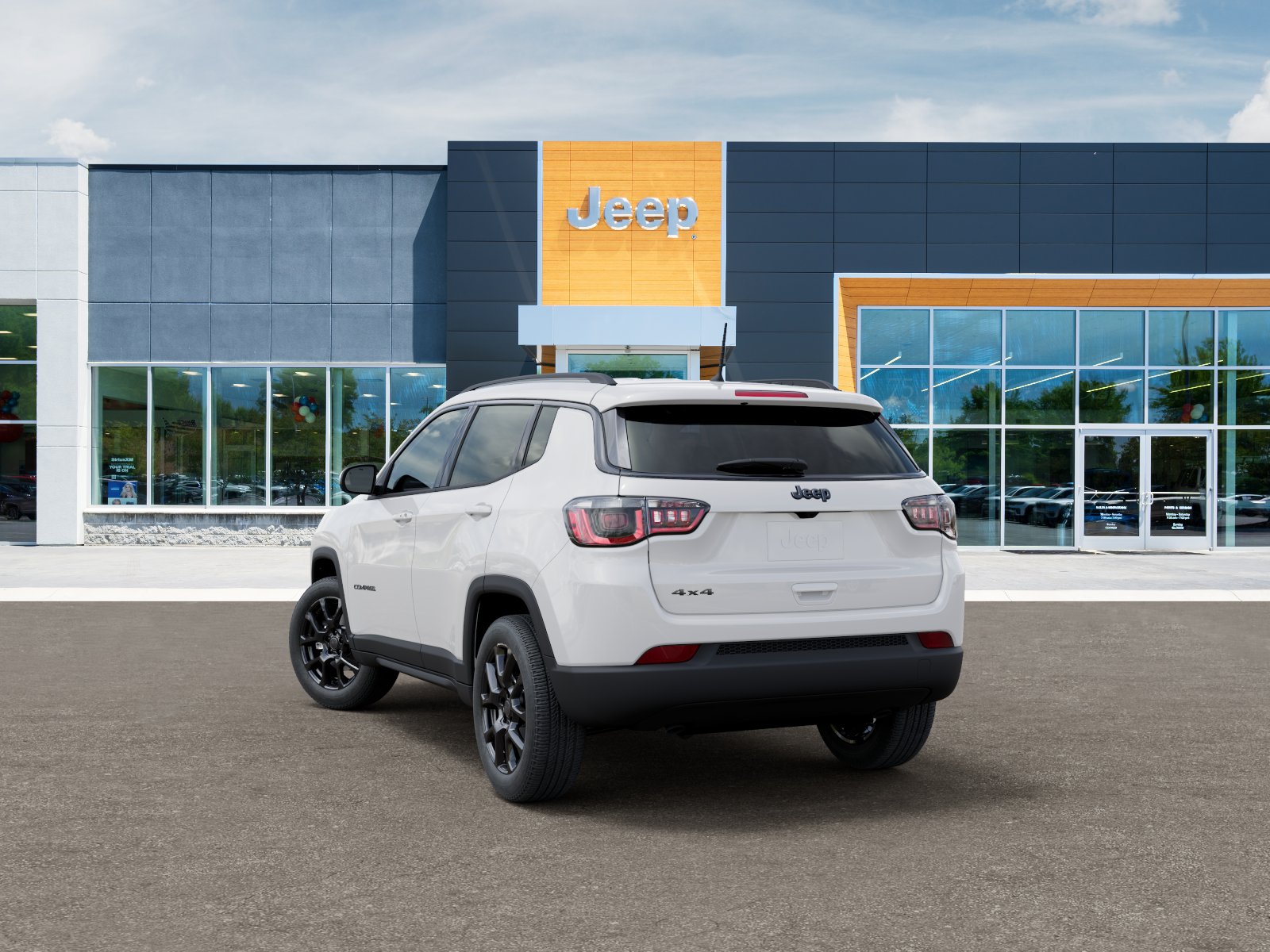 New 2026 Bright White Clear-Coat Exterior Paint Jeep Latitude image 29