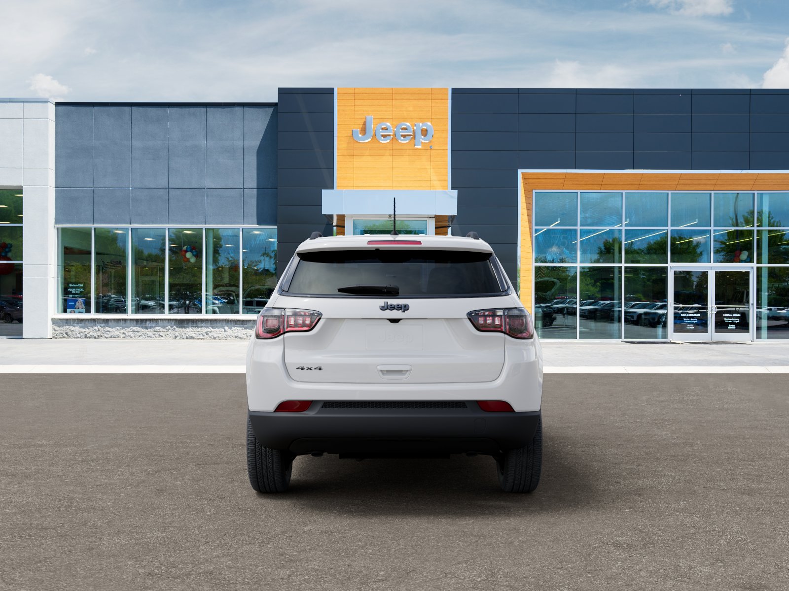 New 2026 Bright White Clear-Coat Exterior Paint Jeep Latitude image 33
