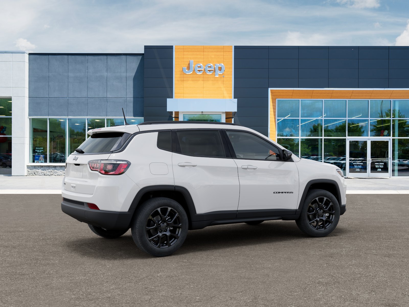 New 2026 Bright White Clear-Coat Exterior Paint Jeep Latitude image 30