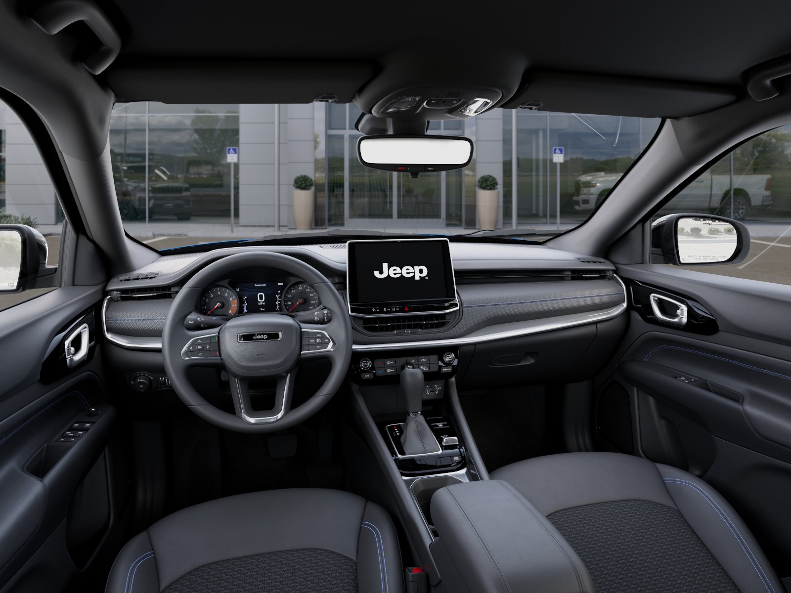 New 2026 Hydro Blue Pearl-Coat Exterior Paint Jeep Latitude image 76