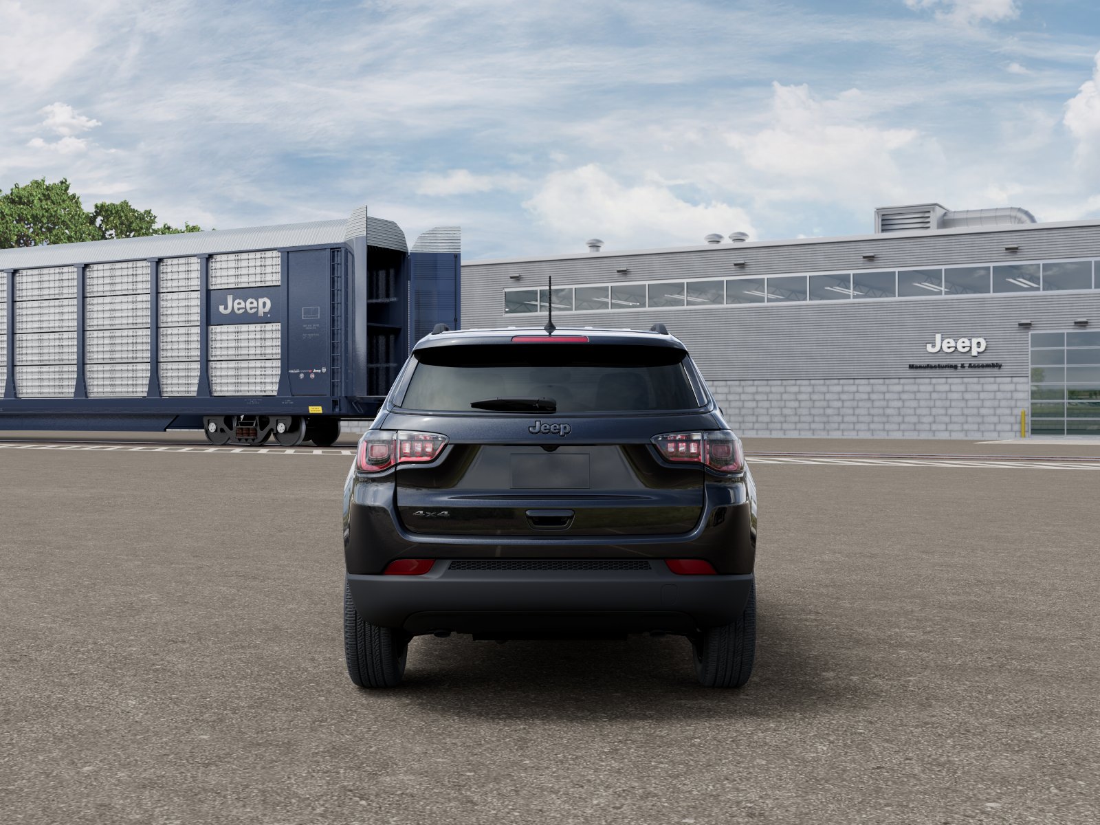 New 2026 Diamond Black Crystal Pearl-Coat Exterior Paint Jeep Latitude image 7