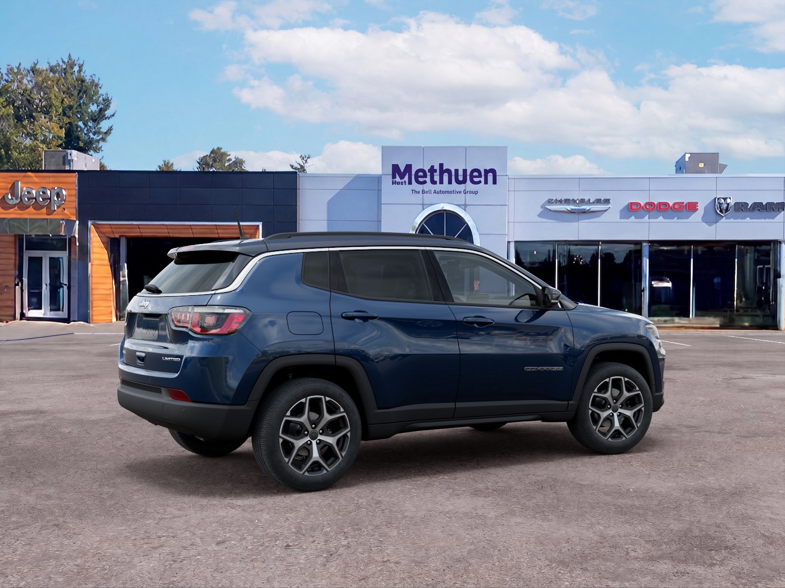 New 2026 Fathom Blue Pearl-Coat Exterior Paint Jeep Limited image 30