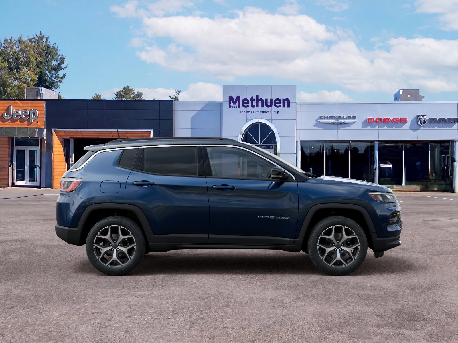New 2026 Fathom Blue Pearl-Coat Exterior Paint Jeep Limited image 47