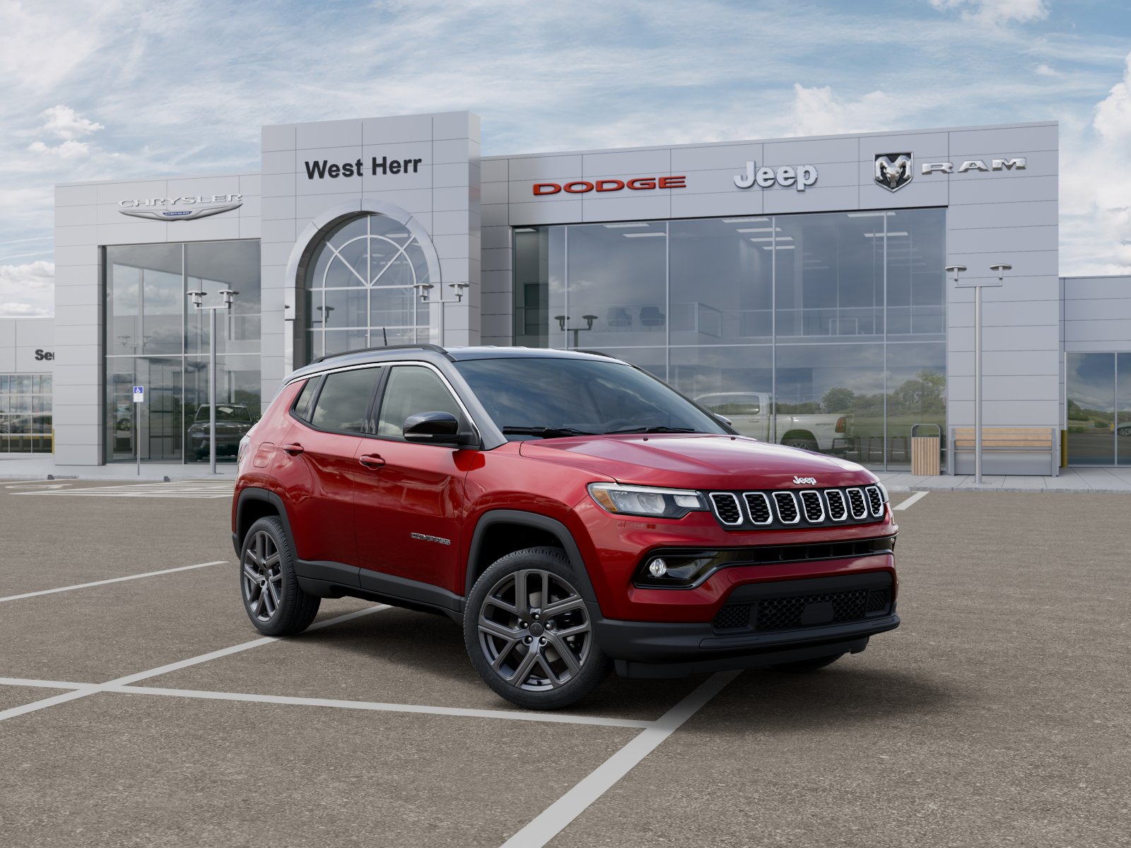 New 2026 Red Hot Pearl-Coat Exterior Paint Jeep Limited image 31