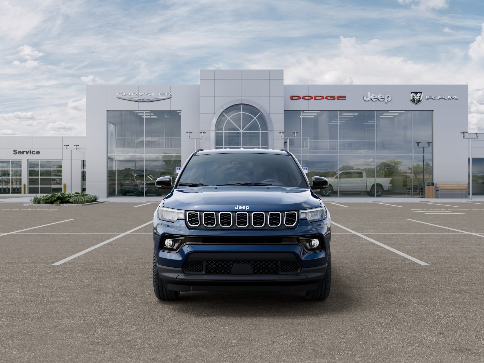 New 2026 Fathom Blue Pearl-Coat Exterior Paint Jeep Limited Altitude image 37