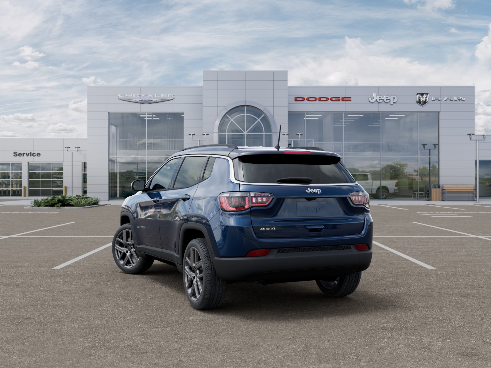 New 2026 Fathom Blue Pearl-Coat Exterior Paint Jeep Limited Altitude image 34