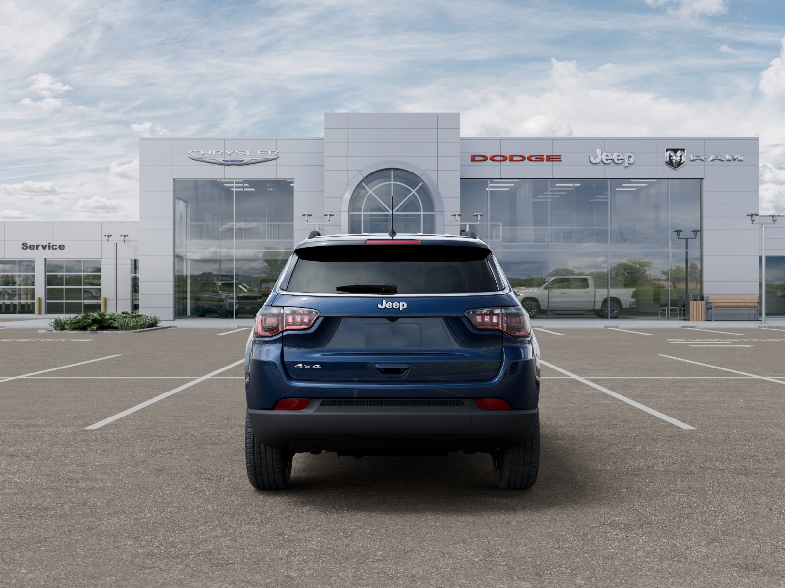New 2026 Fathom Blue Pearl-Coat Exterior Paint Jeep Limited Altitude image 38