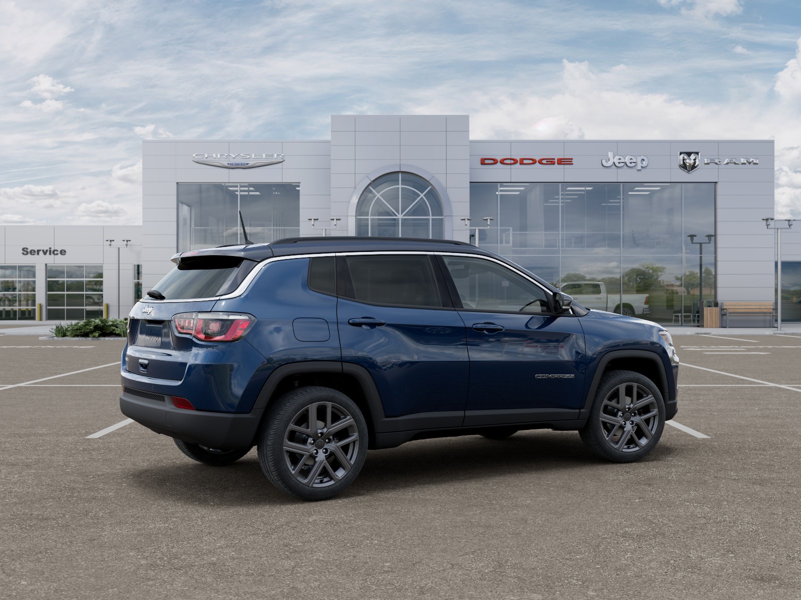 New 2026 Fathom Blue Pearl-Coat Exterior Paint Jeep Limited Altitude image 35