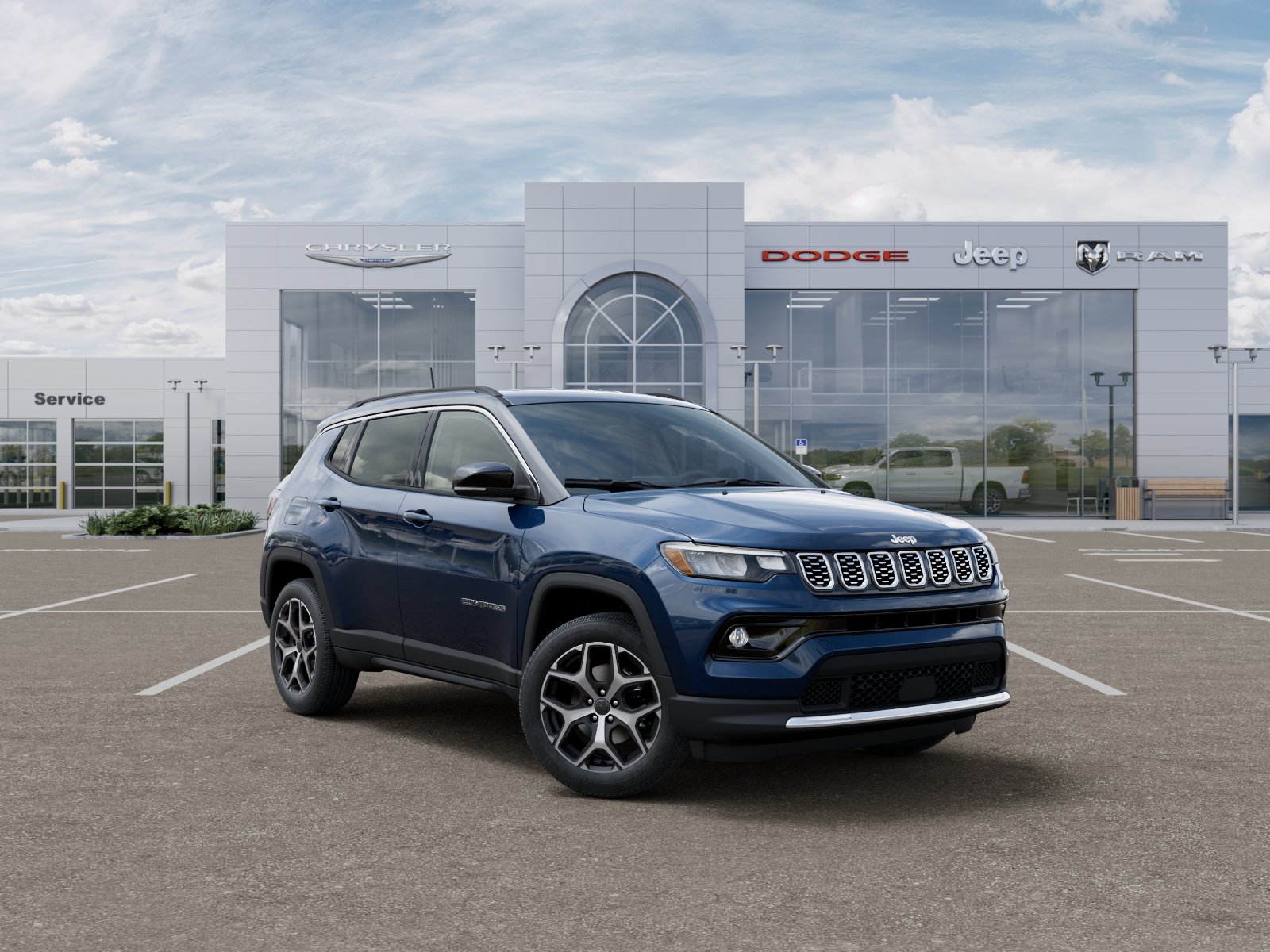 New 2026 Fathom Blue Pearl-Coat Exterior Paint Jeep Limited image 31