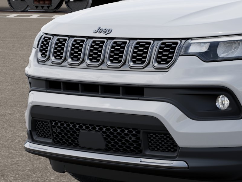 New 2026 Bright White Clear-Coat Exterior Paint Jeep Latitude image 11
