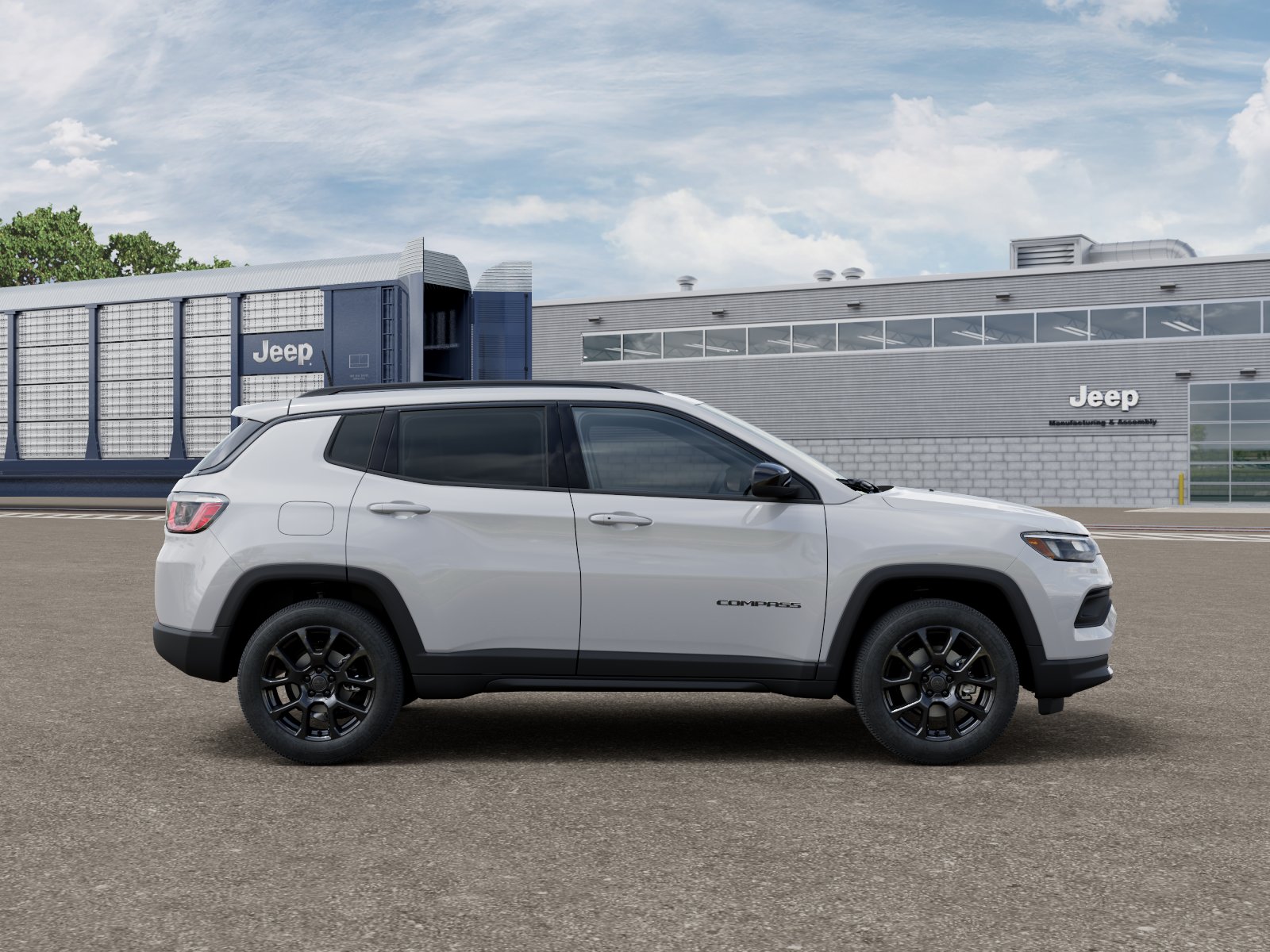 New 2026 Bright White Clear-Coat Exterior Paint Jeep Latitude image 21