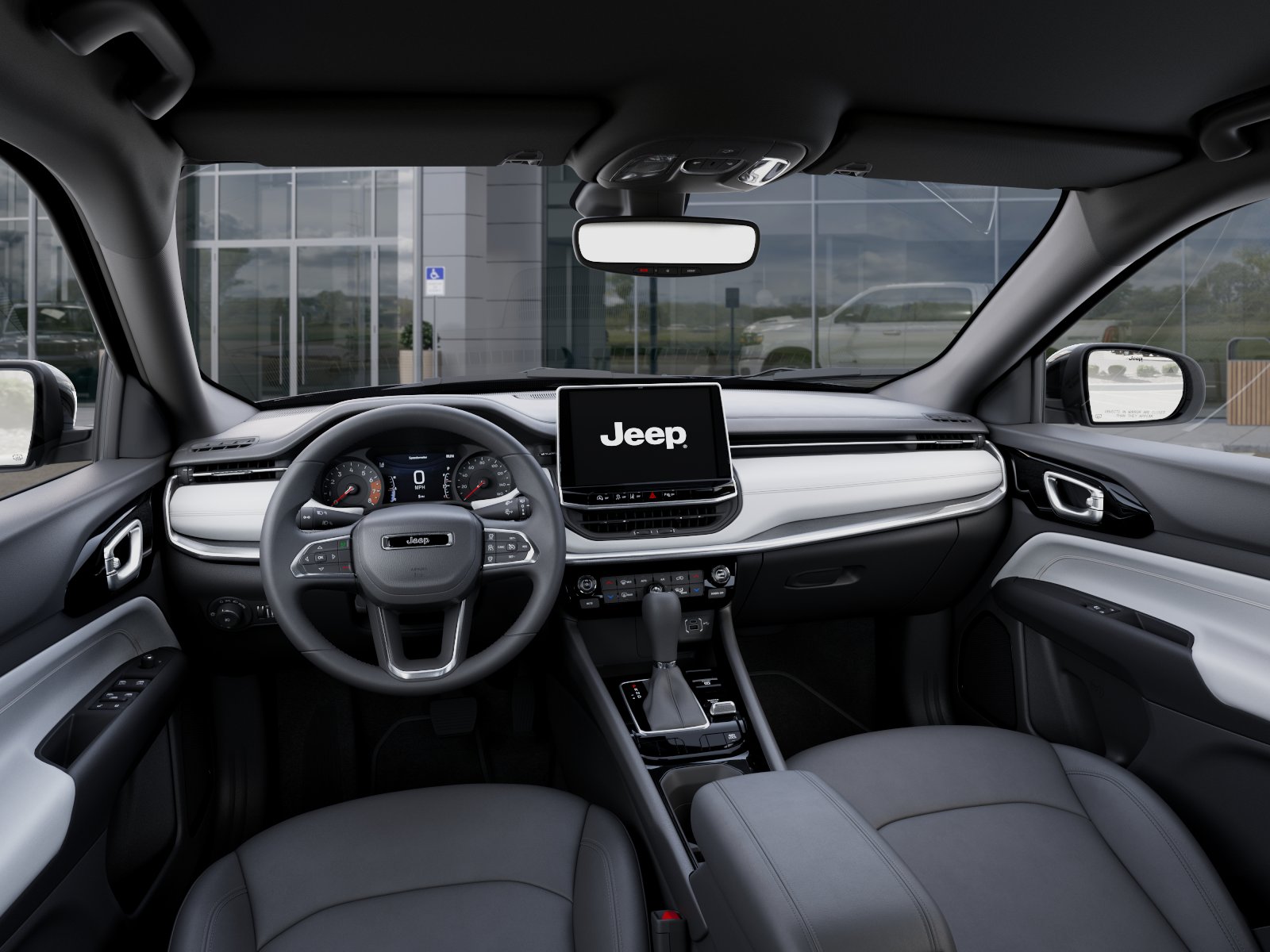 New 2026 Diamond Black Crystal Pearl-Coat Exterior Paint Jeep COMPASS LIMITED 4X4 image 40