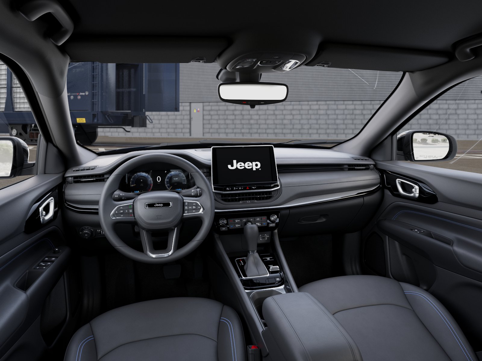 New 2026 Fathom Blue Pearl-Coat Exterior Paint Jeep COMPASS LIMITED ALTITUDE 4X4 image 114