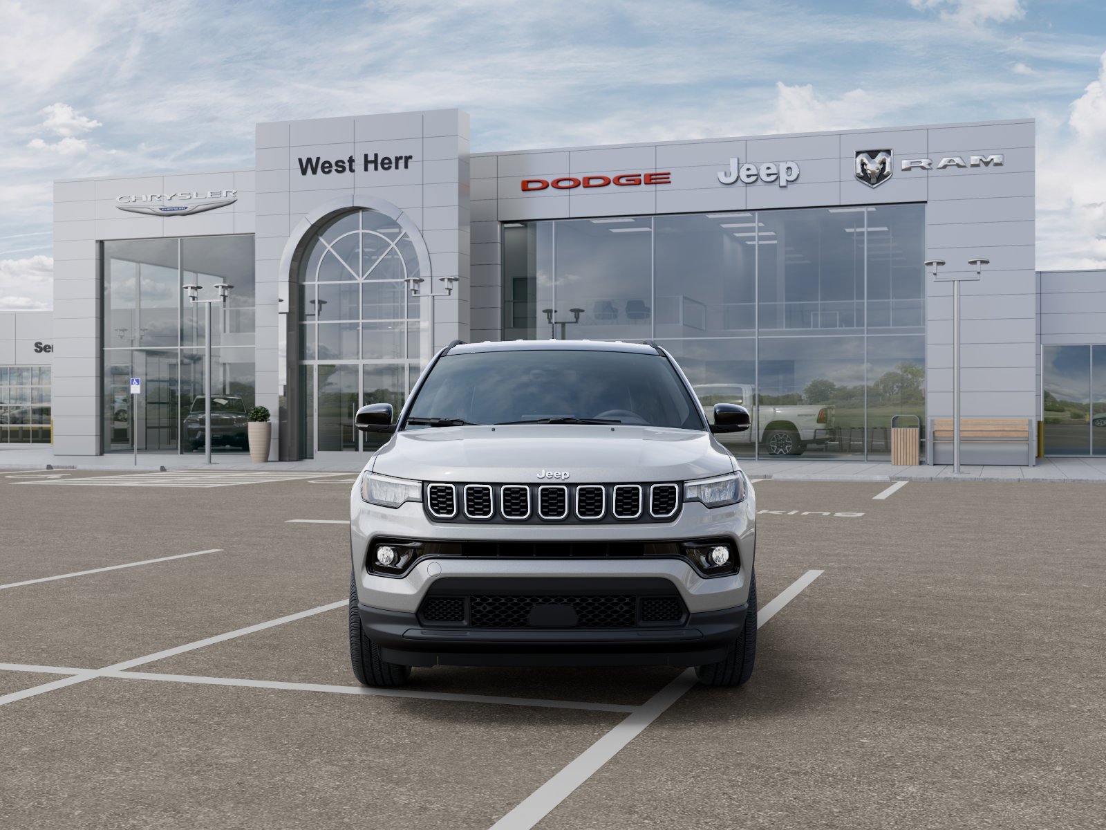 New 2026 Silver Zynith Metallic Clear-Coat Exterior Paint Jeep Limited image 32