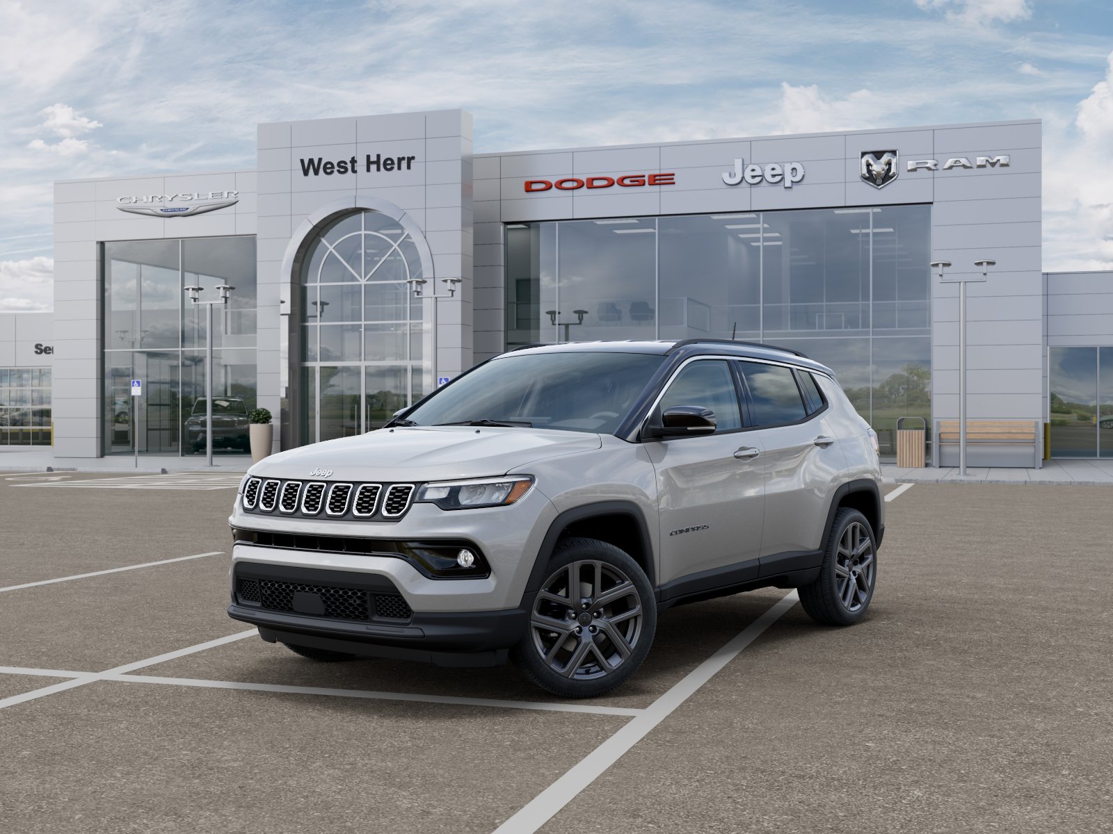 New 2026 Silver Zynith Metallic Clear-Coat Exterior Paint Jeep Limited image 27