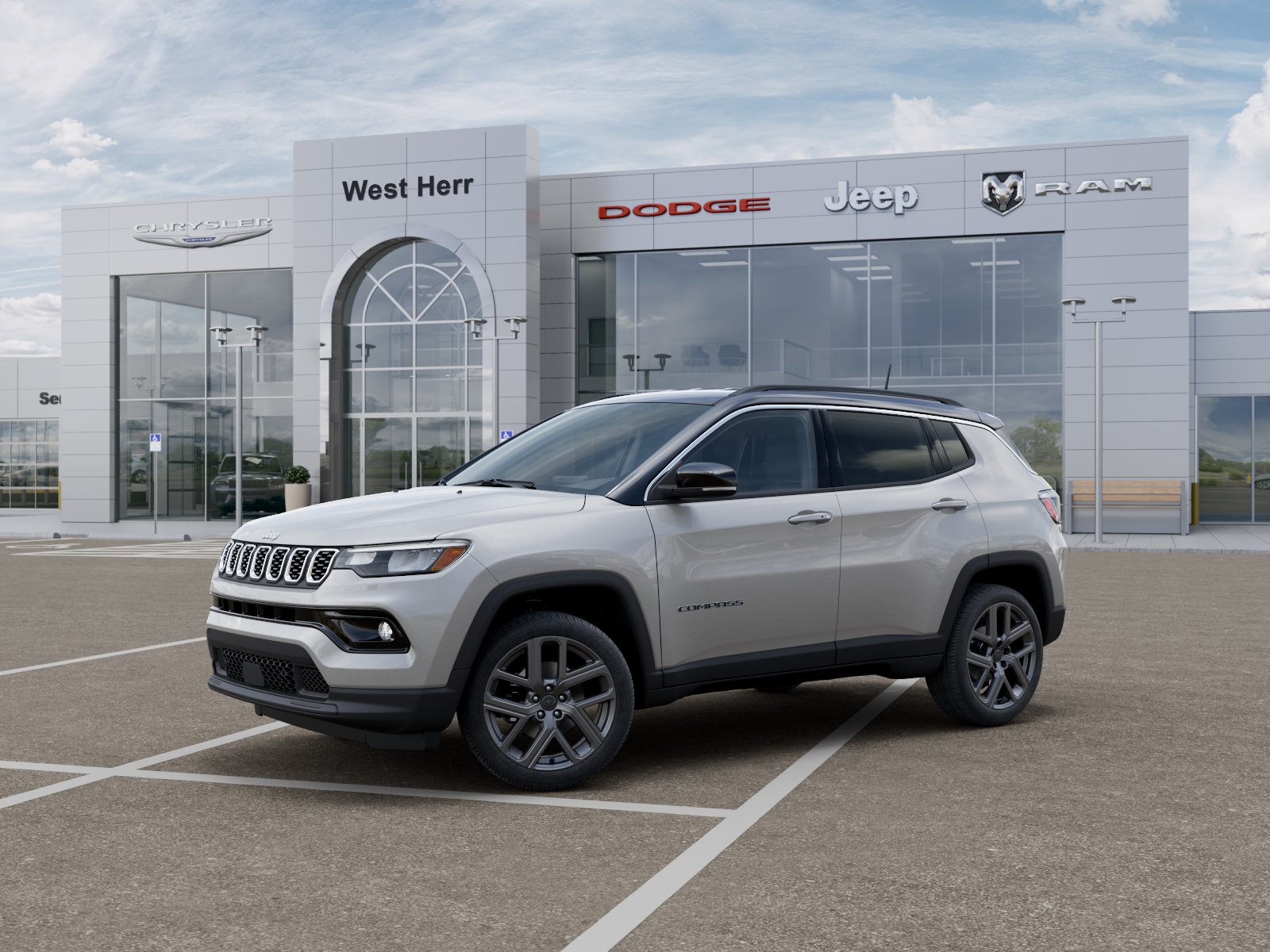 New 2026 Silver Zynith Metallic Clear-Coat Exterior Paint Jeep Limited image 28