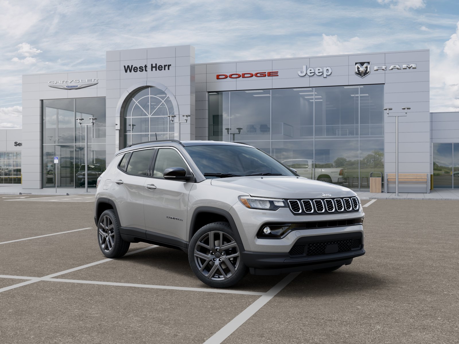 New 2026 Silver Zynith Metallic Clear-Coat Exterior Paint Jeep Limited image 31
