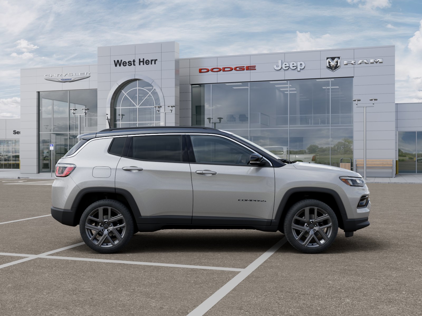 New 2026 Silver Zynith Metallic Clear-Coat Exterior Paint Jeep Limited image 47