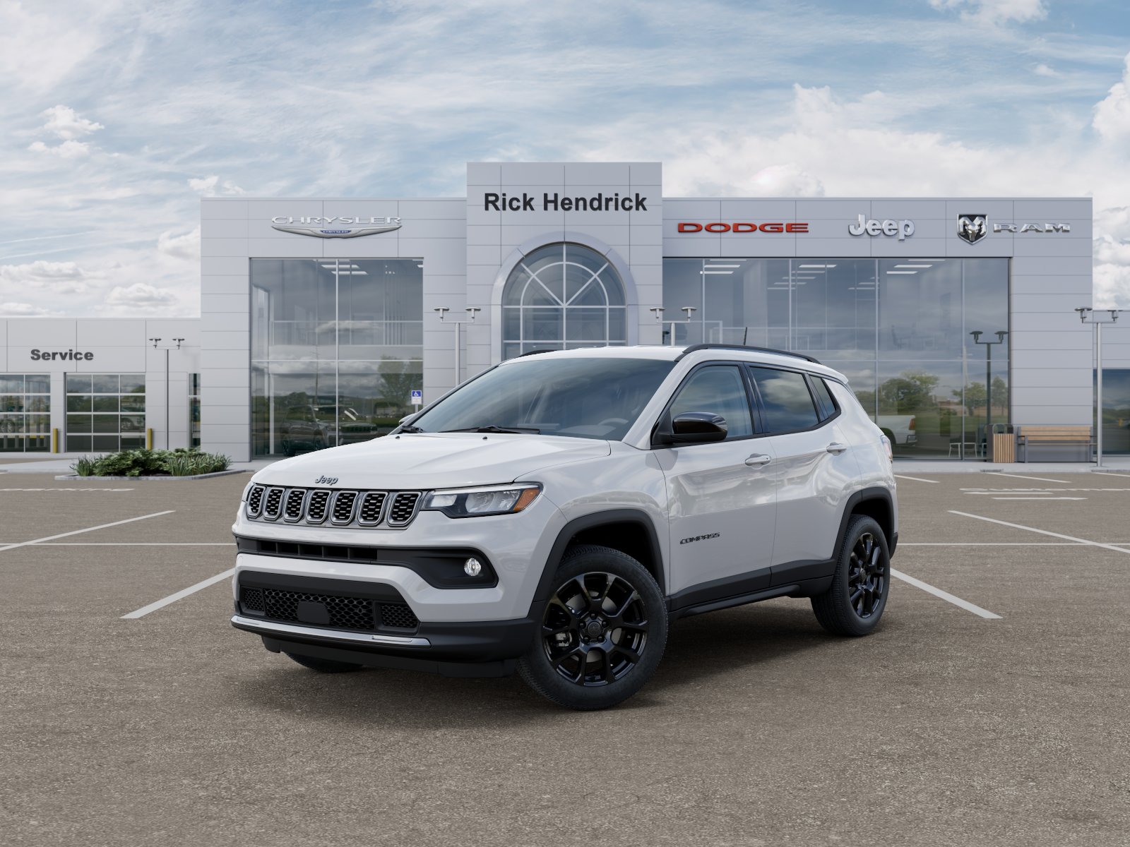 New 2026 Bright White Clear-Coat Exterior Paint Jeep Latitude Altitude image 33