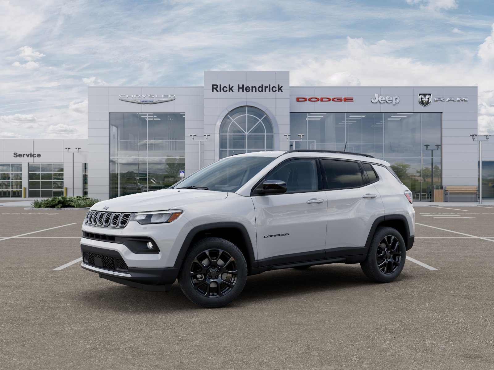 New 2026 Bright White Clear-Coat Exterior Paint Jeep Latitude Altitude image 34