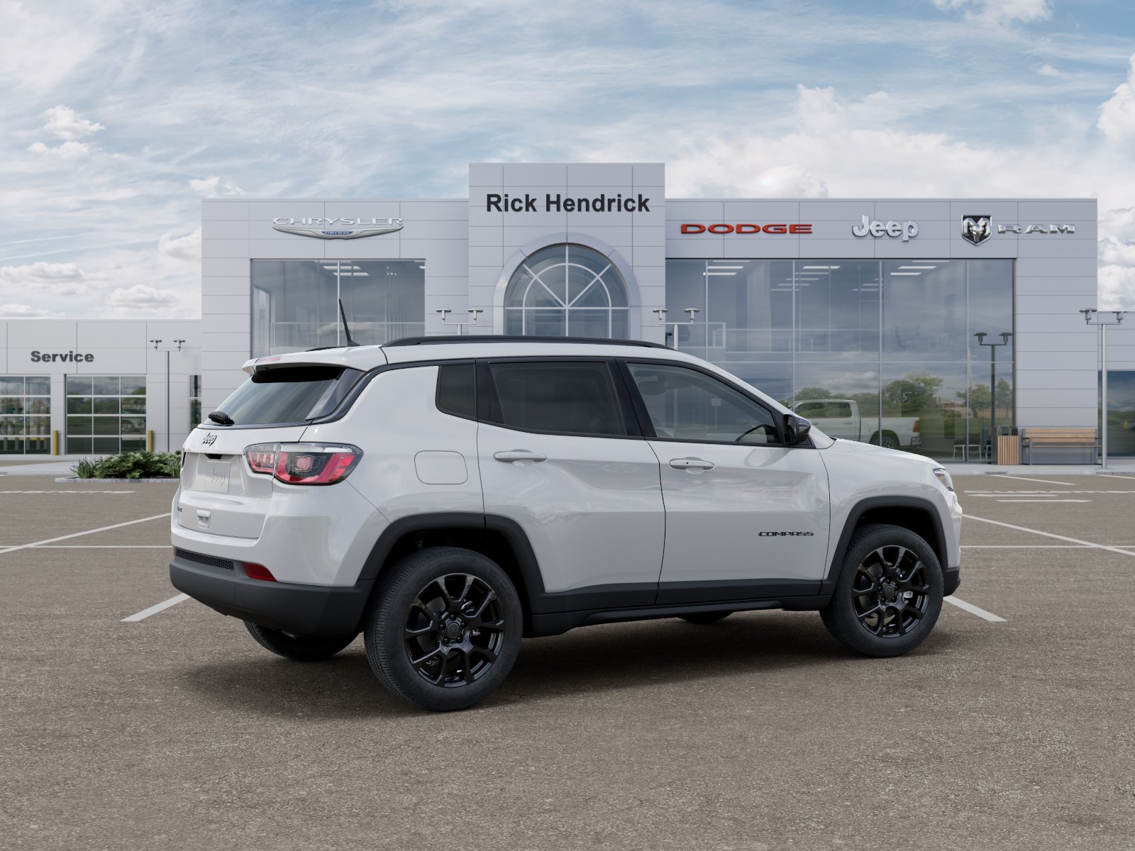 New 2026 Bright White Clear-Coat Exterior Paint Jeep Latitude Altitude image 36